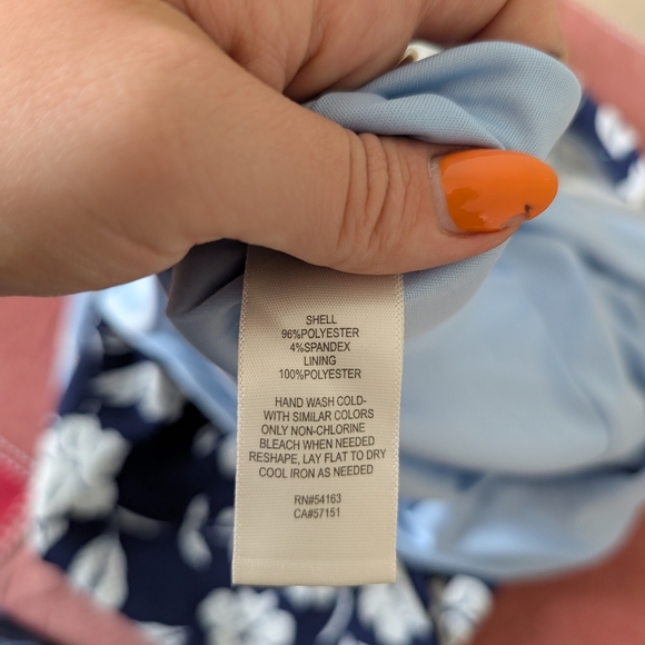 Eliza J Blue and White Shift Floral Mini Dress Resort A Line Crochet Bnwot 8 - Picture 8 of 14